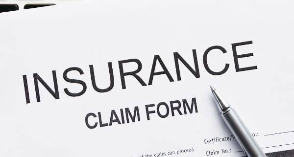 Insurance claim form